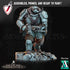 Morior Iron Guard | Miniatures by Archvillain Games | Resin Mini for Tabletop Gaming, D&D, Wargaming, Painting | Assembled and Primed