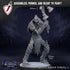 Death Bound Thrall (1-4) | Miniatures by Mammoth Factory | Resin Mini For Tabletop Gaming, D&D, Pathfinder, Painting | Assembled and Primed
