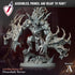 Dracolath Terror | Miniature by Archvillain Games | Resin Mini For Tabletop Gaming, D&D, Pathfinder, and Painting | Assembled and Primed