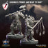 Possessed Brutes | Miniatures by Crippled God Foundry | Resin Mini For Tabletop Gaming, D&D, Pathfinder, Painting | Assembled and Primed