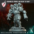 Hellscape Praetorian | Miniatures by Archvillain Games | Resin Mini for Tabletop Gaming, D&D, Wargaming, and Painting | Assembled and Primed