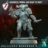 Hellscape Marauder (1-5) | Miniatures by Archvillain Games | Resin Mini for Tabletop Gaming, D&D, Wargaming, Painting | Assembled and Primed