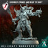 Hellscape Marauders (6-11) | Miniatures by Archvillain Games | Resin Mini for Tabletop Gaming, D&D, Wargaming, Painting | Assembled + Primed