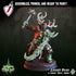 Tainted Brute | Miniature by Crippled God Foundry | Resin Mini For Tabletop Gaming, D&D, Pathfinder, and Painting | Assembled and Primed
