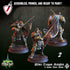 Silver Dragon Knights | Miniatures by Crippled God Foundry | For Tabletop Gaming, D&D, Pathfinder, and Painting | Assembled and Primed