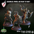 Silver Dragon Knights | Miniatures by Crippled God Foundry | For Tabletop Gaming, D&D, Pathfinder, and Painting | Assembled and Primed