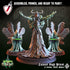 Tainted High Priest & Rot Seraphim | Miniatures by Crippled God Foundry | For Tabletop Gaming, RPGs, and Painting | Assembled and Primed