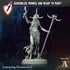 Lamenting Hexmaven | Miniatures by Archvillain Games | Resin Mini for Tabletop Gaming, D&D, Pathfinder, and Painting | Assembled and Primed