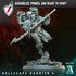Hellscape Harrier | Miniatures by Archvillain Games | Resin Mini for Tabletop Gaming, D&D, Wargaming, and Painting | Assembled and Primed