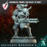 Hellscape Marauder (1-5) | Miniatures by Archvillain Games | Resin Mini for Tabletop Gaming, D&D, Wargaming, Painting | Assembled and Primed