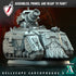 Hellscape Sarcophagus | (Large) Miniatures by Archvillain Games | Resin Mini For Tabletop Wargaming, RPGs, Painting | Assembled and Primed