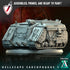 Hellscape Sarcophagus | (Large) Miniatures by Archvillain Games | Resin Mini For Tabletop Wargaming, RPGs, Painting | Assembled and Primed