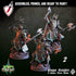 Plague Knights | Miniatures by Crippled God Foundry | Resin Mini For Tabletop Gaming, D&D, Pathfinder, and Painting | Assembled and Primed