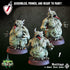 Rottlings | Miniatures by Crippled God Foundry | Resin Mini For Tabletop Gaming, D&D, Pathfinder, and Painting | Assembled and Primed