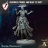 Keening Chantmaven | Miniatures by Archvillain Games | Resin Mini for Tabletop Gaming, D&D, Pathfinder, and Painting | Assembled and Primed