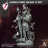 Pyre Templar | Resin Miniature by Archvillain Games | For Tabletop Gaming, D&D, Pathfinder, and Painting | Assembled and Primed