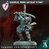 Samurai Shocktrooper | Resin Miniatures by Archvillain Games | For Tabletop Gaming, D&D, Wargaming, Painting | Assembled and Primed - Brush and Battle