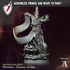 Mirethus - Chanter of Ash | Resin Miniature by Archvillain Games | For Tabletop Gaming, D&D, Pathfinder, and Painting | Assembled and Primed