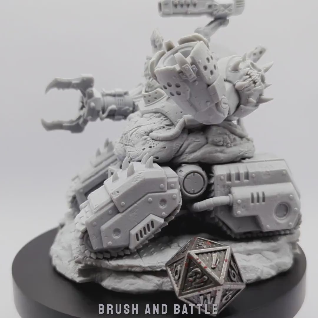 Ghakval Artillery | (Large) Miniatures by Archvillain Games | Resin Mini for Tabletop Wargames, RPGs, and Painting | Assembled and Primed