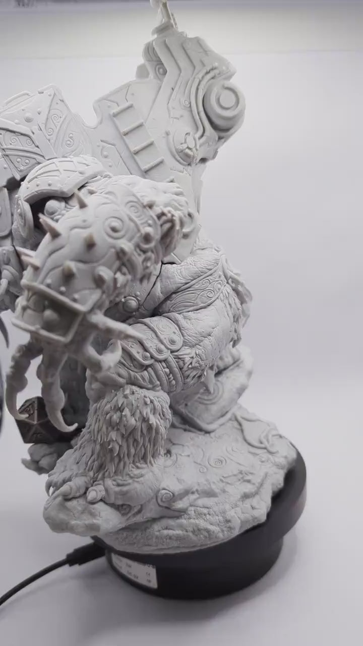 Bodoluk of Ghult Clan | (Massive) Miniature by Archvillain Games | Mini for Tabletop Gaming, D&D, Wargaming, Painting | Assembled and Primed